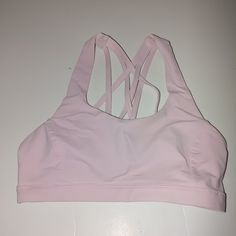 Lululemon Woman's Pull-On Stretched Multi Straps Athletic Bra Pink Color. Size M. Country Manufactured Unknown. New Without Tag, In Excellent Condition. Good For Any Sport Activity In Any Seasons. Fast Shipment. Chest 24 Nylon Blend Lululemon Bras, Lululemon Sports Bra, Pink Sports Bra, Pink Bra, Lululemon Women, Women's Intimates, Pink Color, Lululemon Athletica, Sports Bra