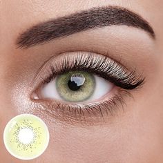 Milky Coffee, Best Contact Lenses, Olive Tone, Moon Designs