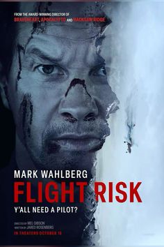 a movie poster for the film flight risk