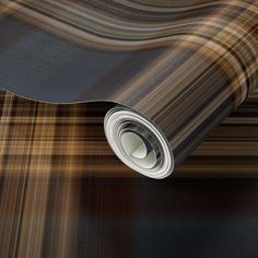 an abstract photo of a wallpaper with brown and black stripes on the bottom half of it