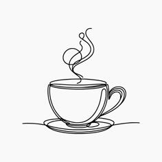 Tea Cup Sketch Drawing, Coffee Cup Drawing Simple, Cup Of Tea Drawing, Tea Sketch, Tea Drawing, Jesus Sketch, Coffee Mug Drawing, Tea Cup Drawing, Coffee Cup Drawing