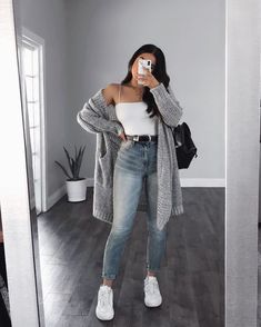 Chic Style Outfits, Teenage Outfits, Tumblr Outfits, Teenager Outfits, Cute Fall Outfits, Mode Inspo, Grunge Style, Casual Winter Outfits, Outfits Casual