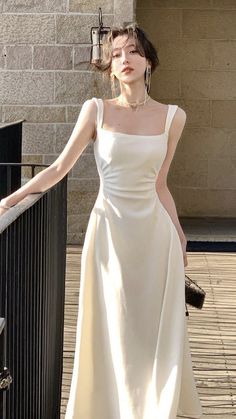 Vacation Maxi Dress, Midi Party Dress, Gaun Fashion, 파티 드레스, Looks Party, White Midi, Midi Dress Party, Midi Dress Summer, White Midi Dress