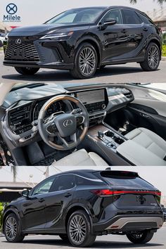 (LHD) LEXUS RX 350 LUXURY 2.4P AT MY2023 – BLACK Lexus Rx 350 F Sport 2023, Lexus Rx 350 F Sport 2024, Lexus Crossover, Dream Cars Lexus, Lexus Sport