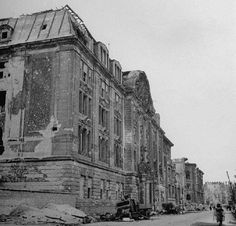 black and white photograph of an old building