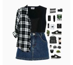 Rok Midi, Denim Skirts, Cute Comfy Outfits, 가을 패션, Retro Outfits, Elegant Outfit