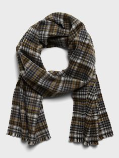 Soft and cozy, this wool scarf is designed to carry you through the seasons.  Length: 76" (193cm) Width: 13" (33cm) Winter Accesories, Mori Girl Fashion, Forest Girl, Mori Girl, Christmas 2020, The Seasons, Wool Scarf, Wool Plaid, Fall Winter Outfits