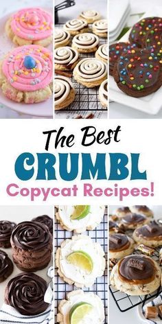 the best crumbl copycat recipes for cookies, cakes, and desserts