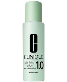 in stock Clinique Clarifying Lotion, Clinique Happy, Exfoliating Toner, Clear Pores, Facial Soap, Skin Care System, Skin Prep, Exfoliate Face, Fresh Skin