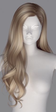 Sims 4 Cc Anto Hair, Sims4 Hair Cc Alpha, Mods The Sims 4 Hair, Alpha Cc Hair, Alpha Hair Sims 4, Cc Hair, Long White Hair