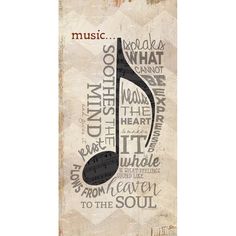 Music Poster Print by Marla Rae-VARPDXMA1134 Image 1 Music Themed Wall Art, Music Art Painting Creative, Music Based Art, Music Room Ideas School, Music Drawings Creative, Music Wall Art Ideas, Music Wall Painting, Music Painting Canvas, Art Inspired By Music