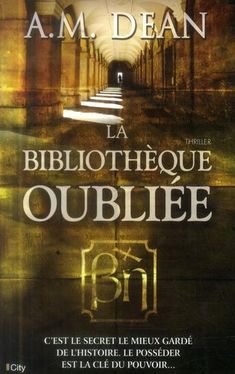 the cover of la bibliottiquee oubilie, which is written in french