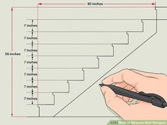 how to measure stairs with pictures wikihow