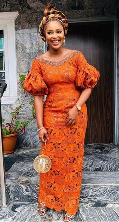 Nigerian Lace Styles, African Lace Styles, Lace Gown Styles, African Dresses Modern, Afrikaanse Mode, Gaun Fashion, Lace Dress Styles, African Lace Dresses, African Fashion Ankara