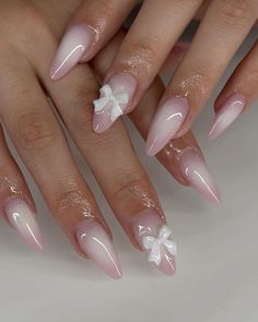 May Nail Designs, Aesthetic Nail Art, Coquette Nail, Nails Girly, Princess Vibe, Coquette Nails, Aesthetic Nail, Graduation Nails, May Nails