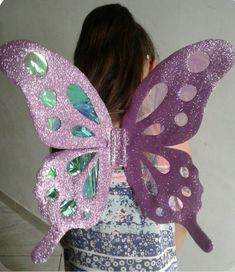 Butterfly Costume Kids, Freehand Crochet, Classic 80s Movies, Butterfly Fairy Wings, Costume Carnaval, Butterfly Costume, Bead Hair Accessories