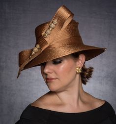 AH0394 Church Hats African Americans, American Hats, Agatha Raisin, Classic Dressing, Church Hat, Church Hats, Derby Hats, Classic Dress, Raisin