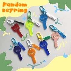 a bunch of keys that say random keyring