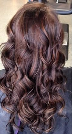 Rich mocha hair with lighter mocha dimension. Fall Hair color @abigailsprunger Mocha Hair, Brown Highlights, Hair Color And Cut, Cool Hair Color, Hair Color Trends, Hair Color Ideas, Brown Hair Colors, Brunette Hair, Great Hair