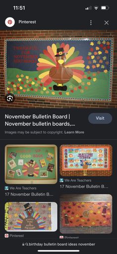 the thanksgiving bulletin board has been updated to help students learn how to make turkey bulletin boards