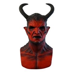 PRICES MAY VARY. devil mask for men demon mask halloween halloween devil face mask halloween costumes men scary red ghost face mask devil horns 👹😈💀[Scary Demon Mask] This is our Ikari demon silicone mask. He has risen from hell with one goal, to cause destruction and rule over mankind. It is the perfect centerpiece to your Halloween outfit, for collectors and horror houses. It can also be used for a prank, for movies or theatre productions. Ikari Demon Silicone Mask Devil Realistic Prank Pres Mask With Horns, Ghost Face Mask, Spooky Halloween Gifts, Scary Halloween Masks, Demon Mask, Red Ghost, Masks Halloween, Latex Cosplay, Devil Mask