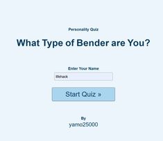 what type of bender are you?