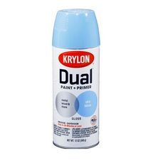 Krylon K08813000 Dual Paint & Primer One Spray Paint, 12 Oz, Sky Blue Sky Blue Paint, Paint Primer, Paint Supplies, Buy Paintings, Painting Tools, Blue Paint