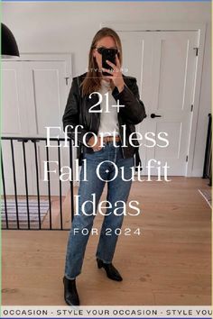 21+ Effortlessly Chic Fall Outfits 2024. Get inspired with our effortless women’s fall outfit ideas. Whether you’re into preppy fall outfits, cute and casual fall looks, or European fall outfits for women, we have the best casual outfits for women for this fall. Check out our fall capsule wardrobe 2024. Earthy Edgy Outfits, Cold Fall Outfits 2024, Women 2025 Fashion, Women’s Fall Outfit Ideas 2024, Fall Outfits 2024 Trends Casual, Casual Chic Fall Outfits 2024, Everyday Autumn Outfits, Fall 2024 Boot Outfits, Casual Fall Outfits 2024 Women