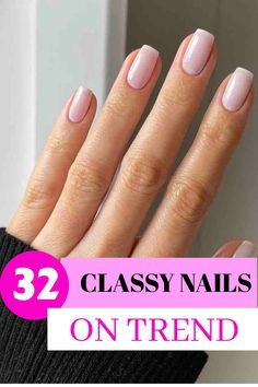 Elevate your nail game with a collection of 32 chic and classy nail art concepts that are sure to turn heads. Whether you lean towards traditional elegance or modern flair, these tasteful nail designs promise to make a statement and leave a lasting impact no matter the occasion.