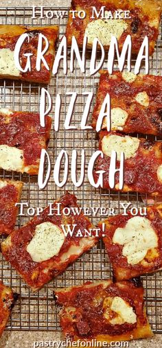 how to make grandma's pizza dough