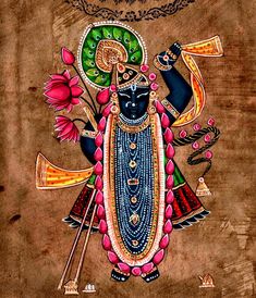 Srinathji Images Hd, Indian Wall Art Decor, Shreenathji Wallpapers Full Hd, Shree Nathji Wallpaper, Shrinathji Drawing, Shreenathji Drawing, Shreenathji Painting Sketch, Shreenathji Wallpapers, Shrinathji Pichwai Paintings