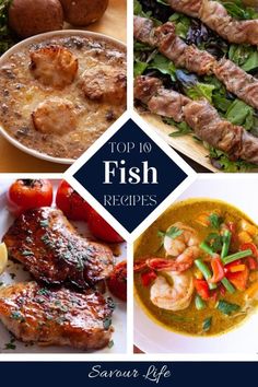 the top ten fish recipes for seafood