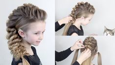 EASY Mohawk Braid! - YouTube Easy Mohawk Braid, Mohawk Braid Styles, Mohawk Ponytail, Dance Competition Hair, Mohawk Hairstyles For Women, Braided Mohawk, Braided Mohawk Hairstyles, Mohawk Styles, Competition Hair