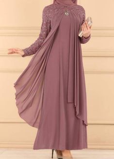 Model Gamis, Stylish Short Dresses, Fancy Dresses Long, Abaya Designs, Muslim Fashion Outfits