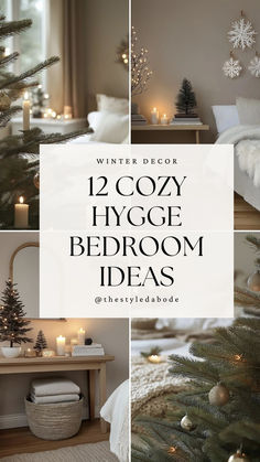 hygge winter bedroom decor ideas January Cozy Aesthetic, Hygge Winter Ideas, White Christmas Decor Bedroom, Hygge January, Winter Room Decor Aesthetic, Hygge Winter Aesthetic, Winter Hygge Decor, Winter Hygge Aesthetic, Winter Living Room Ideas