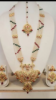 Pearl Haaram, Punjabi Jewellery, Beaded Wedding Jewelry, Hyderabadi Jewelry, Jadau Jewellery, Rajputi Jewellery, Hand Chain Jewelry, Pendant Designs