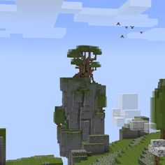 Minecraft Terrain, Minecraft Tree, Minecraft Japanese, Base Ideas, Japanese Garden Landscape, Landscaping Trees, Minecraft Christmas