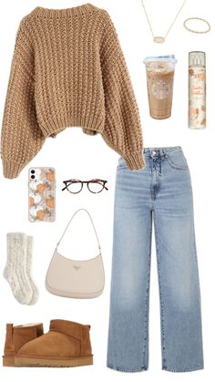 #fall #falloutfit #outfit #outfitinspo Uggs Tasman, Amsterdam Outfit, Uggs Outfits, Preppy Fall Outfits, Thanksgiving Outfits, Uggs Outfit, Outfit Inspo Casual, Casual Preppy Outfits