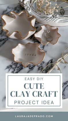 the easy diy cute clay craft project idea