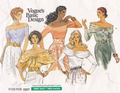 an image of women's fashions in different styles and colors on a piece of paper