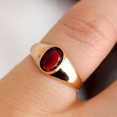 "Natural Certified Hessonite Garnet/Gomed 4.00 - 11.00 Ct. Gemstone Unisex Ring in Panchadhatu (Cooper),Birthstone jewelry  Metal : Copper Stone : Natural Hessonite Garnet (Gomed) Size : 4 to 11 Ct. Shape : Oval Cutstone Gomed (Hessonite Garnet) is all the name of same stone which is the stone for Rahu. Gomed (Hessonite Garnet) is the gemstone for Rahu and by wearing Gomed (Hessonite Garnet) stone one gets relief from the atrocities of Rahu which it does on the native if it is not beneficially p Gomed Stone Ring For Man, Classic Signet Ring With Stone Setting As Gift, Classic Signet Ring With Stone Setting For Gift, Round Signet Ring With Stone Setting As Gift, Classic Round Rings With Stones, Oval Signet Ring With Stone Setting For Gift, Classic Large Stone Gemstone As Gift, Oval Ruby Ring Gift, Classic Signet Ring With Round Stone For Gift