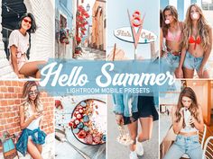 Excited to share this item from my #etsy shop: Lightroom Mobile Presets / Summer Presets for Bloggers / Instagram Filters / Bright Lifestyle Presets for Mobile / Presets Lightroom Most Famous Photographers, Top Lightroom Presets, Summer Presets, Blogger Photos