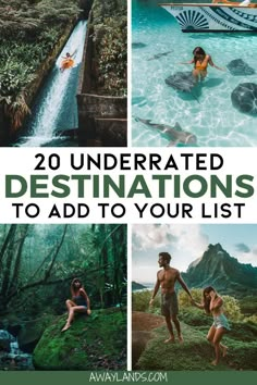 the top 20 underrated destinations to add to your list for an unforate adventure