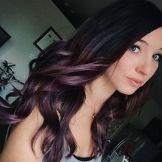 Chocolate Lilac Hair, Chocolate Mauve Hair, Lilac Hair Dye, Red Scene Hair, Lilac Hair Color, Violet Hair Colors, Pastel Blue Hair, Latest Hair Color, Violet Hair