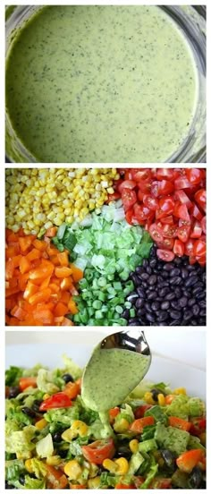 a bowl filled with lots of different types of vegetables