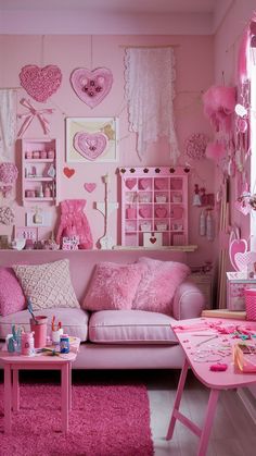 Need girly living room ideas? Find out the essentials—from plush sofas to soft palettes—that make a living room chic and welcoming. Girly Living Room Ideas, Pink Sofa Living Room, Living Room Chic, Girly Living Room, Pink Furniture, Pink Room Decor, Living Room Essentials, Pink Sofa, Room Goals