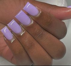 2023 Nail, Purple Acrylic Nails, Acrylic Toe Nails, Purple Nail Designs, Lavender Nails, Girly Acrylic Nails