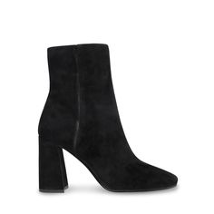 New Steve Madden Embry Black Suede Heeled Booties Crafted From Soft Suede, Embry Radiates Autumn Richness. The Boot’s Tall Flared Heel Provides Stable Lift, While A Subtly Squared Toe Offers Trendy Direction. New Without Box Size: 9.5 Suede Upper Material Fabric Lining Man-Made Sole 3.5 Inch Heel Height 10 Inch Shaft Circumference 5.25 Inch Shaft Height If You Have Any Further Questions Feel Free To Message Me! No Returns. Thank You And Have An Amazing Day! Designer Shoes Gucci, Steve Madden Store, Have An Amazing Day, Black Suede Heels, Amazing Day, Across Body Bag, 5 Inch Heels, Soft Suede, Steve Madden Shoes