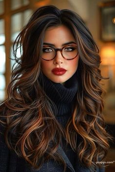 Fall Hair Color For 50 Year Old Women, Hair Colors For Brunettes Fall, Photoshoot Hairstyles Medium Length, Hair Color For 50+ Women, Green Eye Hair Color, Hair Cuts 2024 Long Hair, Women Dark Hair, Dramatic Hairstyles, Long Hairstyles Haircuts