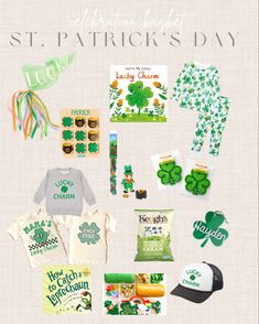 St Patrick’s Day gift basket fillers St Patricks Day Basket Ideas Kids, Kids At Patrick’s Day, St Patricks Day Basket Ideas, St Patrick’s Day Gifts For Kids, St Patrick’s Day Gift Basket, St Patricks Day Decorations Decor Ideas, St Patricks Day For Kids